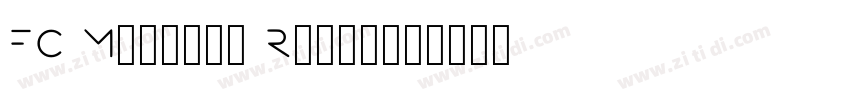 FC Minimal Regular字体转换